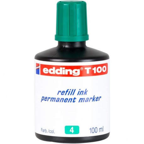 Edding T 100 recambio para marcador Verde 100 ml 1 pieza(s)