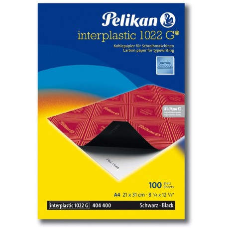 Pelikan 401026 papel de carbón 10 hojas A4