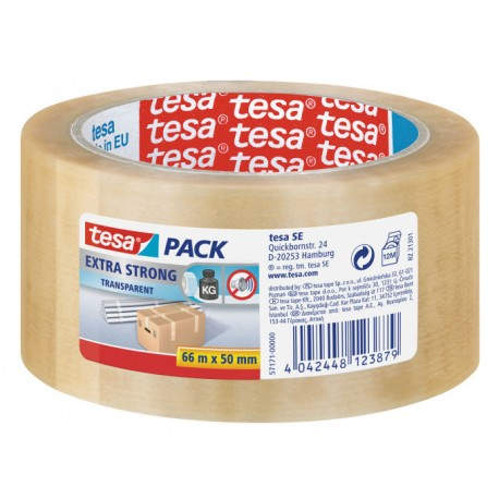TESA 57171-00000-03 cinta adhesiva 66 m Transparente 1 pieza(s)