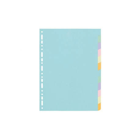 Exacompta 1612E divisor Cartón Multicolor 12 pieza(s)