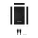 AISENS Caja Externa 2,5″ ASE-2523B 9.5MM SATA a USB 3.0/USB3.1 GEN1, Negra - ASE-2523B