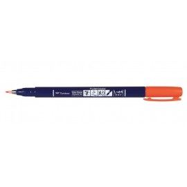 Tombow Fudenosuke pluma fuente Rojo 1 pieza(s)