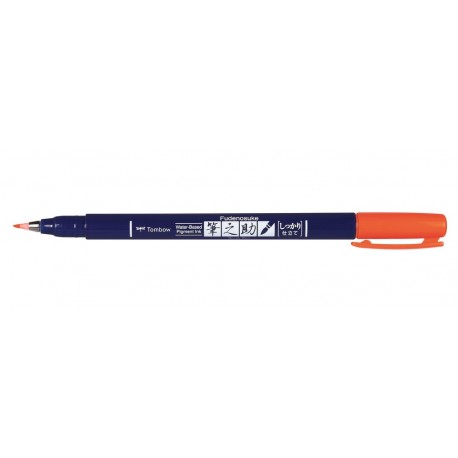 Tombow Fudenosuke pluma fuente Rojo 1 pieza(s)