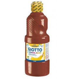 Giotto School Paint pintura a base de agua Marrón 500 ml Botella 1 pieza(s)