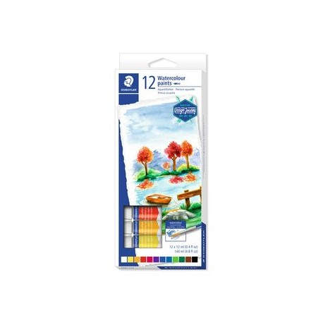 Staedtler 8880 pintura a base de agua Multi 12 ml Tubo 12 pieza(s)