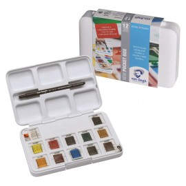 Van Gogh 20808631 pintura a base de agua Azul, Verde, Gris, Rojo, Blanco, Amarillo Paleta 12 pieza(s)