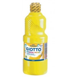 Giotto School Paint pintura a base de agua Amarillo 500 ml Botella 1 pieza(s)