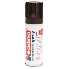 Edding Permanent Spray pintura acrílica 200 ml Negro Bote de spray