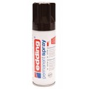 Edding Permanent Spray pintura acrílica 200 ml Negro Bote de spray