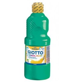 Giotto School Paint pintura a base de agua Verde 500 ml Botella 1 pieza(s)