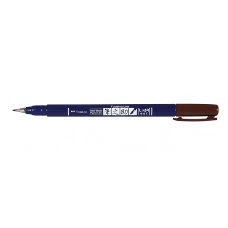 Tombow Fudenosuke pluma fuente Marrón 1 pieza(s)