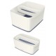 Leitz MyBox Bandeja de almacenamiento Rectangular ABS sintéticos Gris, Blanco