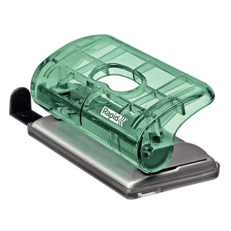 Rapid COLOURæICE perforador de papel 10 hojas Verde