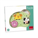 Goula 3 pcs Farm Animals Puzzle Rompecabezas de figuras 3 pieza(s) Granja