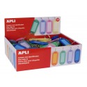 APLI 17134 etiqueta de impresora Azul, Verde, Lila, Naranja, Rojo, Amarillo