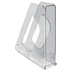 Esselte 628226 estante para revistas Poliestireno (PS) Transparente