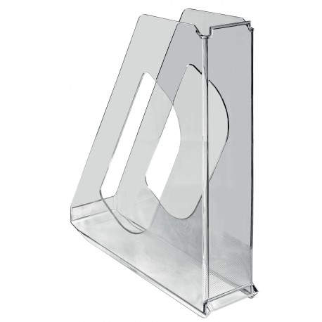 Esselte 628226 estante para revistas Poliestireno (PS) Transparente