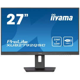 iiyama ProLite 68,6 cm (27'') 2560 x 1440 Pixeles Wide Quad HD LED Negro