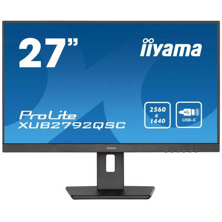 iiyama ProLite 68,6 cm (27'') 2560 x 1440 Pixeles Wide Quad HD LED Negro