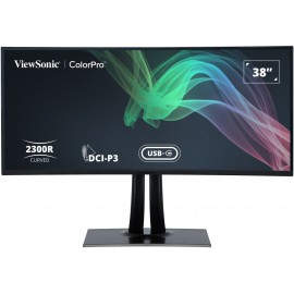 Viewsonic VP3881A pantalla para PC 96,5 cm (38'') 3840 x 1600 Pixeles Quad HD+ LED Negro