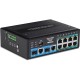 Trendnet TI-BG104 switch No administrado Gigabit Ethernet (10/100/1000) Energía sobre Ethernet (PoE) Negro