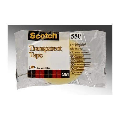 Scotch 7100194351 66 m Transparente 12 pieza(s)