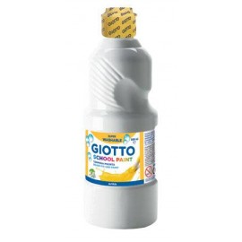 Giotto School Paint pintura a base de agua Blanco 500 ml Botella 1 pieza(s)