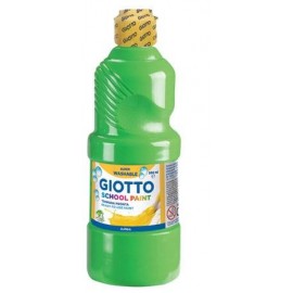 Giotto School Paint pintura a base de agua Verde 500 ml Botella 1 pieza(s)