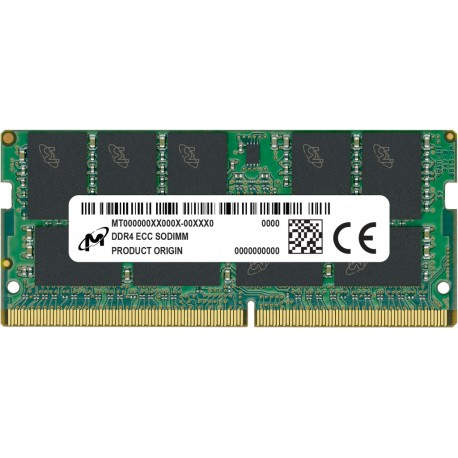Crucial MTA18ASF4G72HZ-3G2R módulo de memoria 32 GB 1 x 32 GB DDR4 3200 MHz ECC
