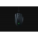 Razer Naga V2 Pro ratón mano derecha RF Wireless + Bluetooth + USB Type-C Óptico 30000 DPI