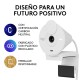 Logitech Brio 300 cámara web 2 MP 1920 x 1080 Pixeles USB-C Blanco