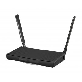 Mikrotik hAP ax³ router inalámbrico Gigabit Ethernet Doble banda (2,4 GHz / 5 GHz) Negro