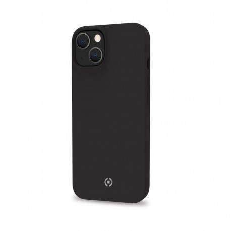 Celly Cromo funda para teléfono móvil 17 cm (6.7'') Negro
