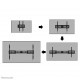 Neomounts by Newstar Select Neomounts soporte de pared para TV de alta resistencia