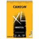 Canson XL Bristol Bloc de hojas de papel para bellas artes 50 hojas