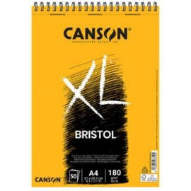 Canson XL Bristol Bloc de hojas de papel para bellas artes 50 hojas
