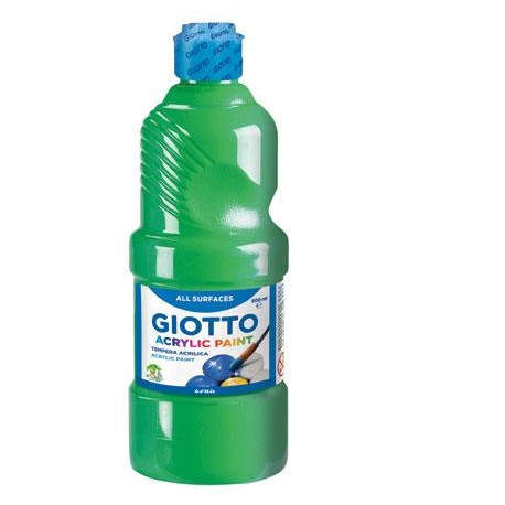 Giotto 533712 pintura acrílica 500 ml Verde Botella
