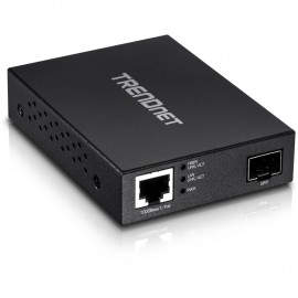 Trendnet TFC-PGSFP convertidor de medio 2000 Mbit/s Negro