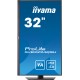 iiyama ProLite XUB3294QSU-B1 pantalla para PC 80 cm (31.5'') 2560 x 1440 Pixeles Wide Quad HD LCD Negro