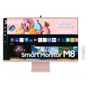 Samsung S32BM80PUU 81,3 cm (32'') 3840 x 2160 Pixeles 4K Ultra HD LED Rosa, Blanco