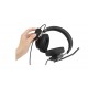 Kensington Auriculares circumaurales USB-C H2000