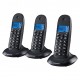 Motorola C1003LB+ Teléfono DECT Identificador de llamadas Negro
