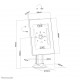 Neomounts by Newstar Soporte de tabletas para mostrador