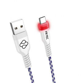 FR-TEC FT0030 cable USB 3 m USB 2.0 USB A USB C Blanco