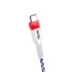FR-TEC FT0030 cable USB 3 m USB 2.0 USB A USB C Blanco