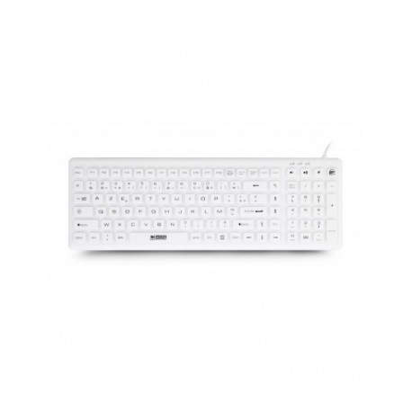 Urban Factory AKB69UF teclado USB QWERTY Español Blanco