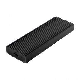 AISENS Caja Externa M.2 (NGFF) ASM2-022B NVMe A USB3.2 Gen2, Negra