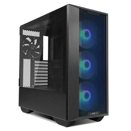 Lian Li LANCOOL III Midi Tower Negro, Transparente