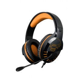 Spirit of Gamer PRO-H3 Auriculares Alámbrico Diadema Juego Negro, Naranja