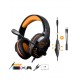 Spirit of Gamer PRO-H3 Auriculares Alámbrico Diadema Juego Negro, Naranja